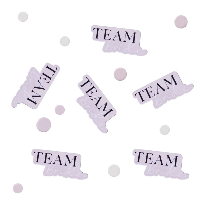 Team Bride Confetti