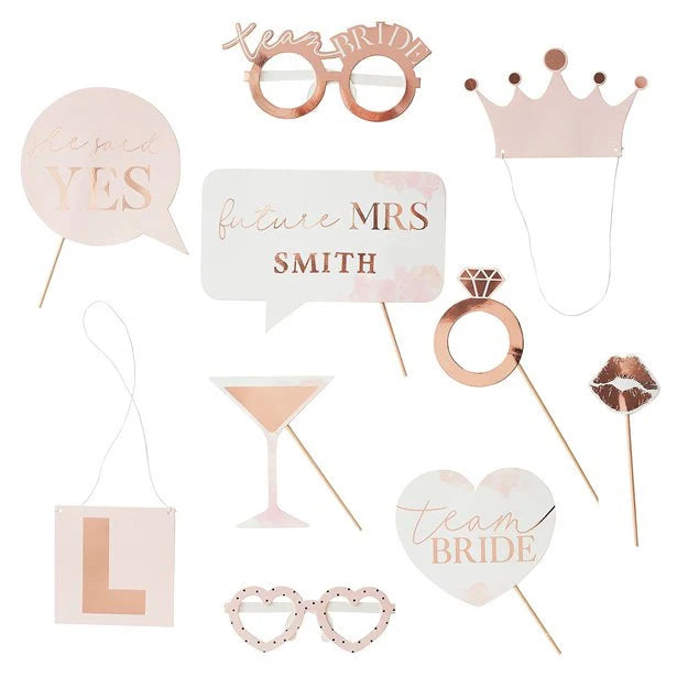 Personalised Hen Party Photo Props