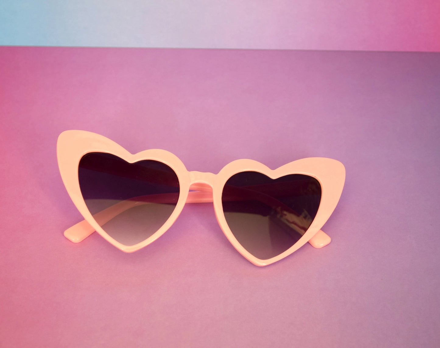 Pink Retro Heart Sunglasses